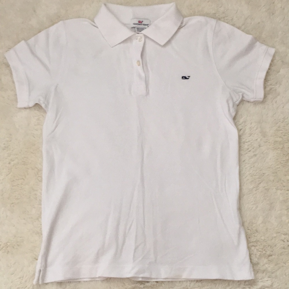 Vineyard Vines White Polo - Size XS